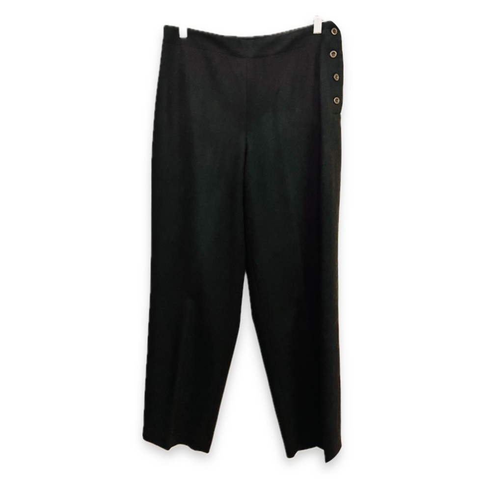 J.Crew Wool Cashmere 8P Sailor Pants Lined Side Buttons Straight